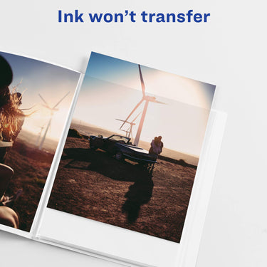 Avery Flexi-View Presentation Book, Clear Front Window for Title Page, 24 Non-Stick Pages, 1 Black Book (47690)